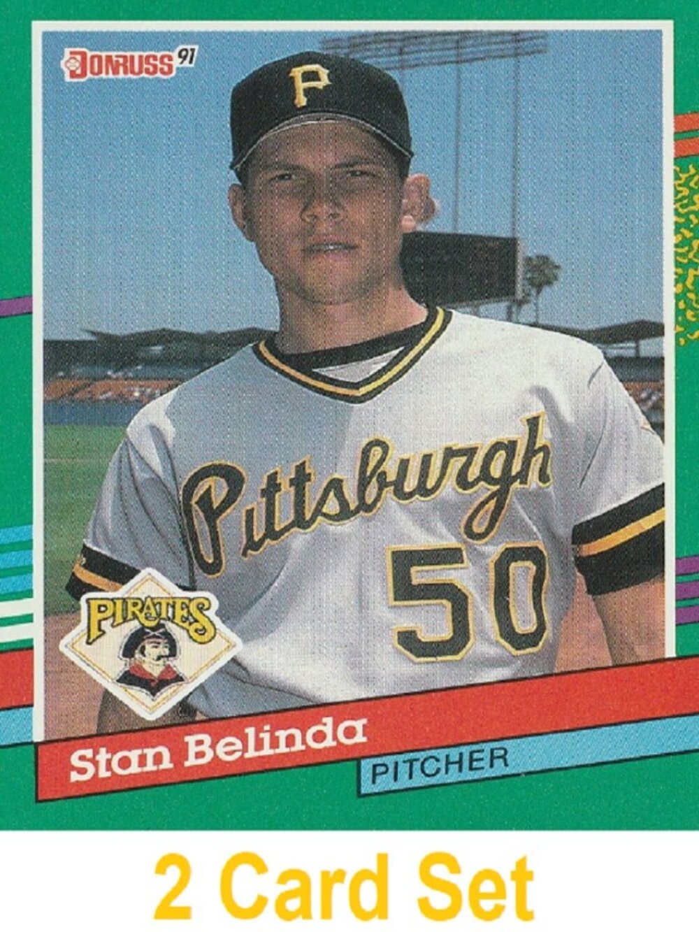 Stan Belinda Baseball Card Collection